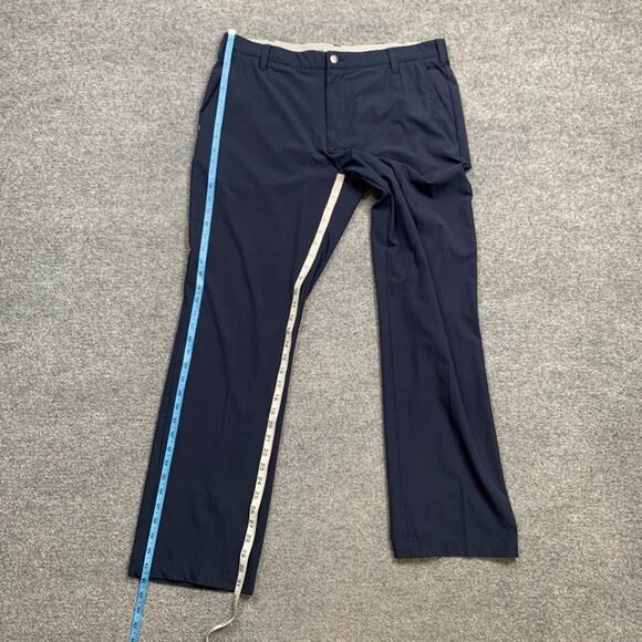 Adidas Pants Mens 36 Navy Ultimate365 Straight Leg Lightweight Performance Golf - Picture 5 of 14